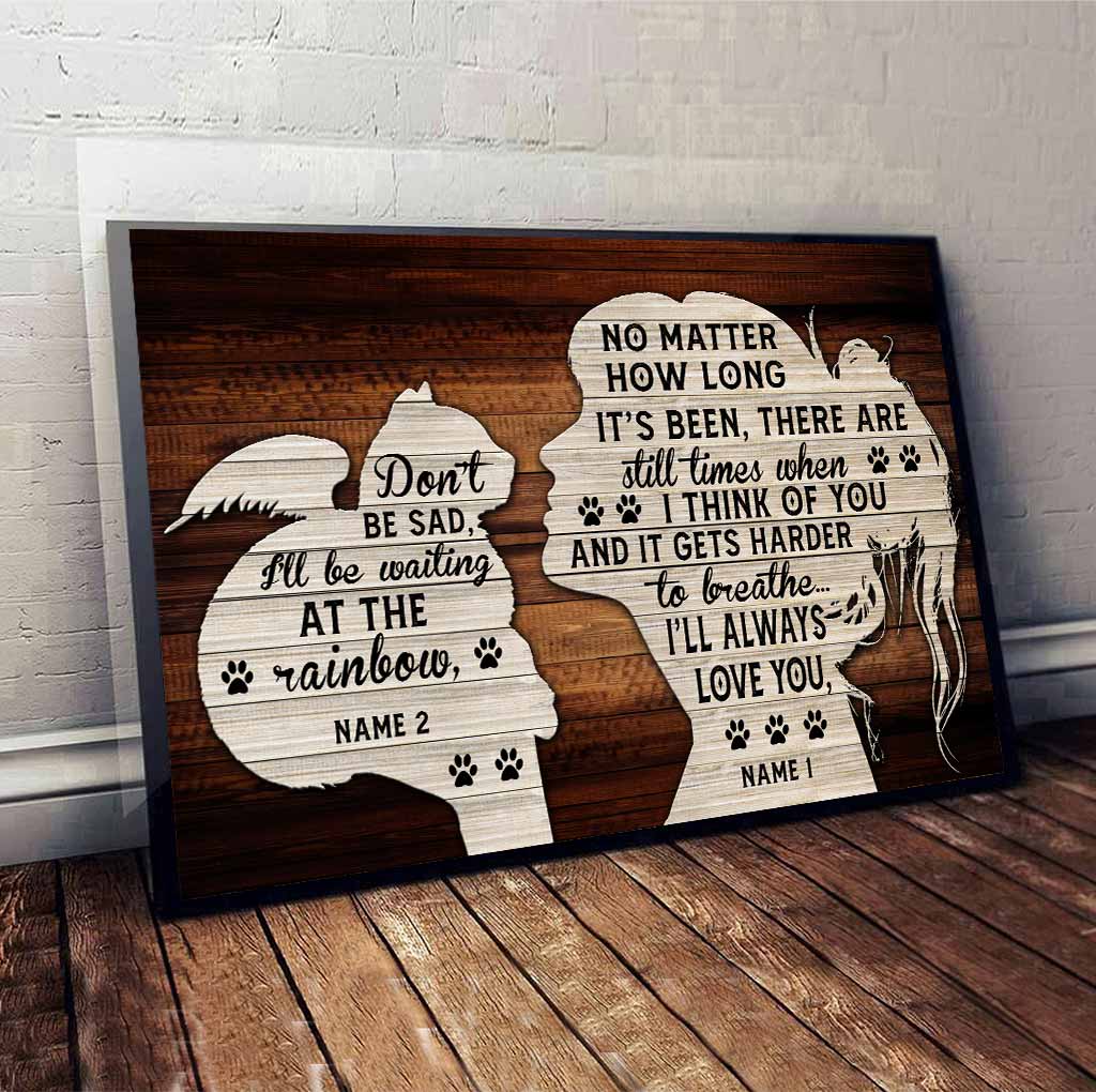 Tu me manques - Affiche personnalisée pour chat