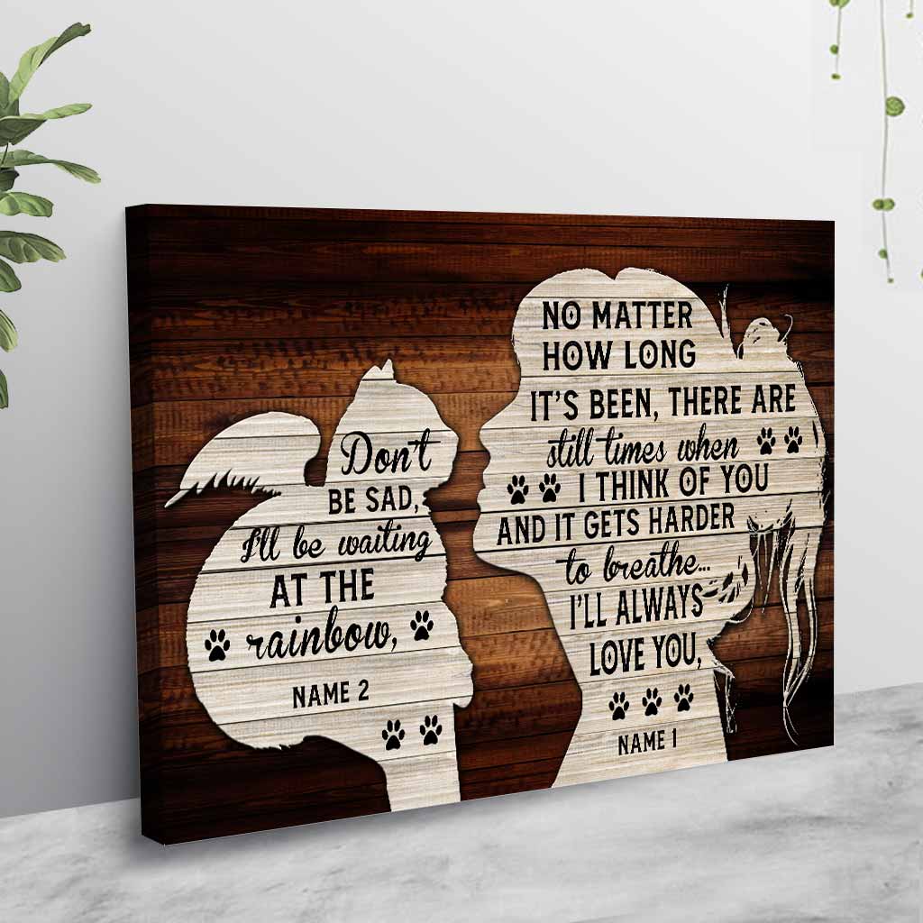 Tu me manques - Affiche personnalisée pour chat