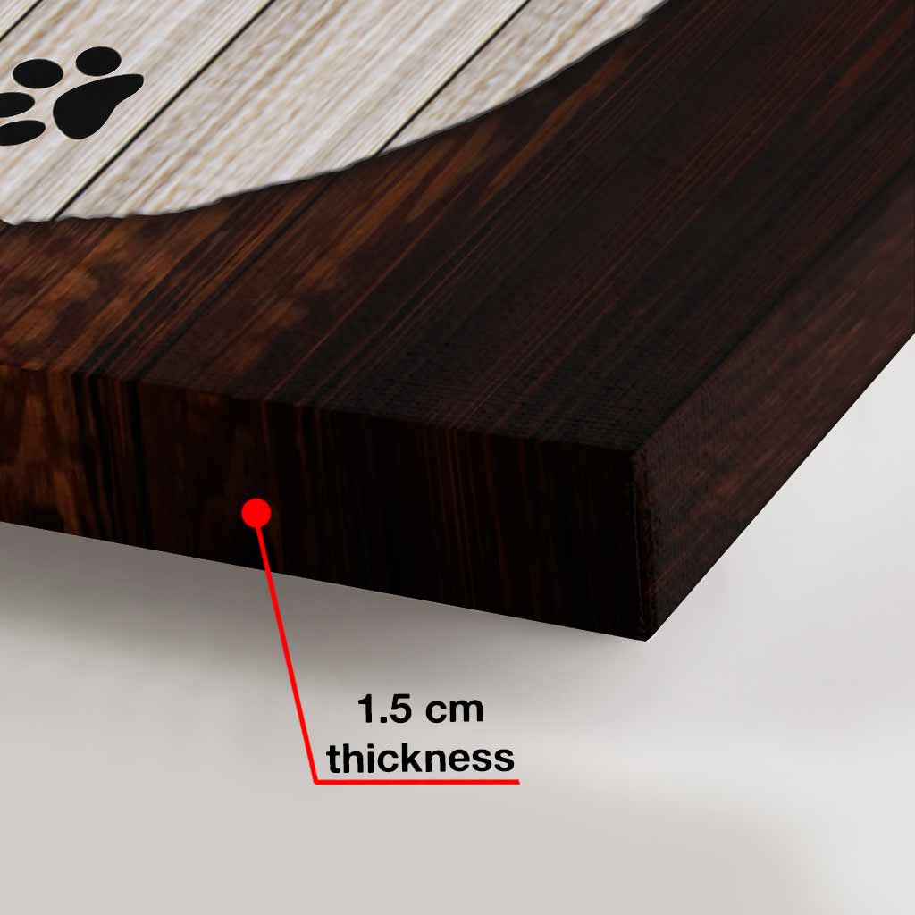 Tu me manques - Affiche personnalisée pour chat