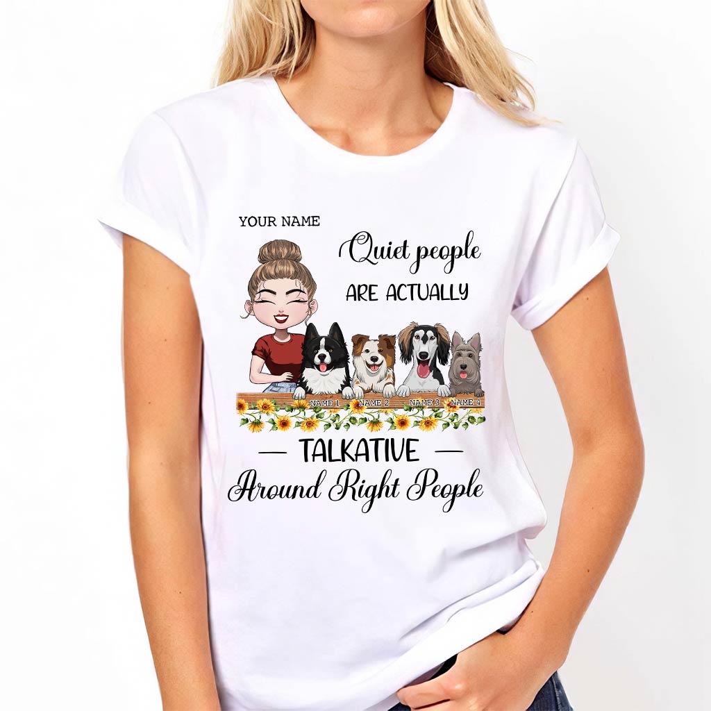 Around Right People - Personalized Dog T-shirt and Hoodie