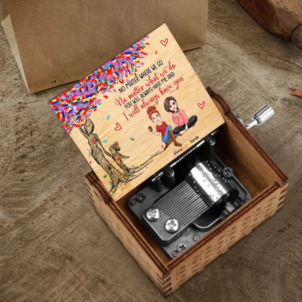 Tu es mon rayon de soleil - Cadeau pour maman, grand-mère, fils, petite-fille, petit-fils, fille - Boîte à musique à manivelle personnalisée