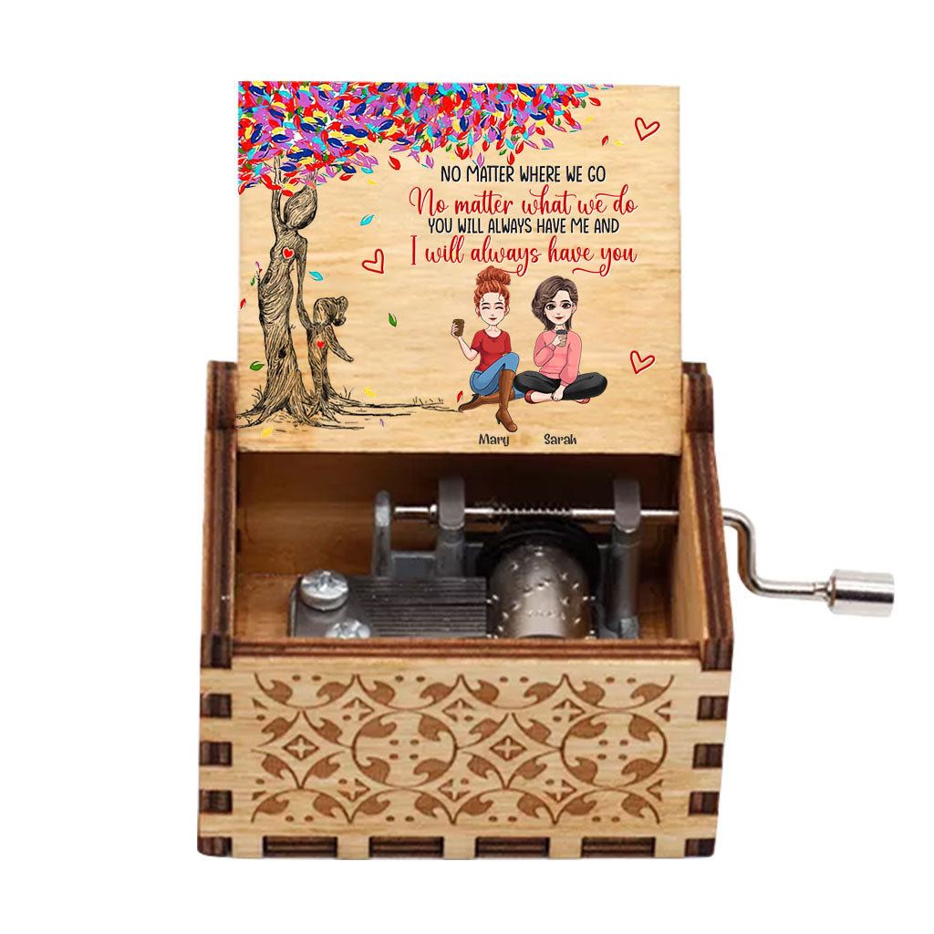 Tu es mon rayon de soleil - Cadeau pour maman, grand-mère, fils, petite-fille, petit-fils, fille - Boîte à musique à manivelle personnalisée