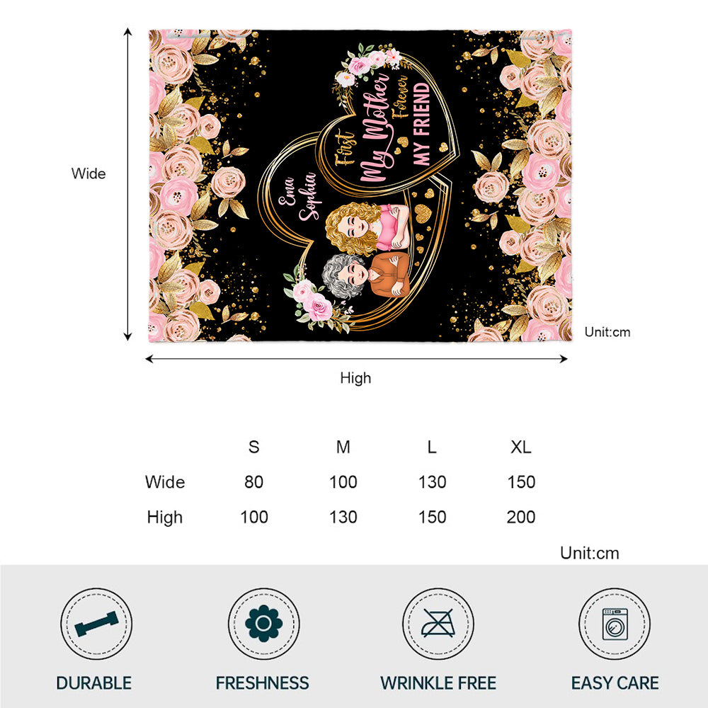 Ma mère pour toujours - Couverture personnalisée pour la fête des mères