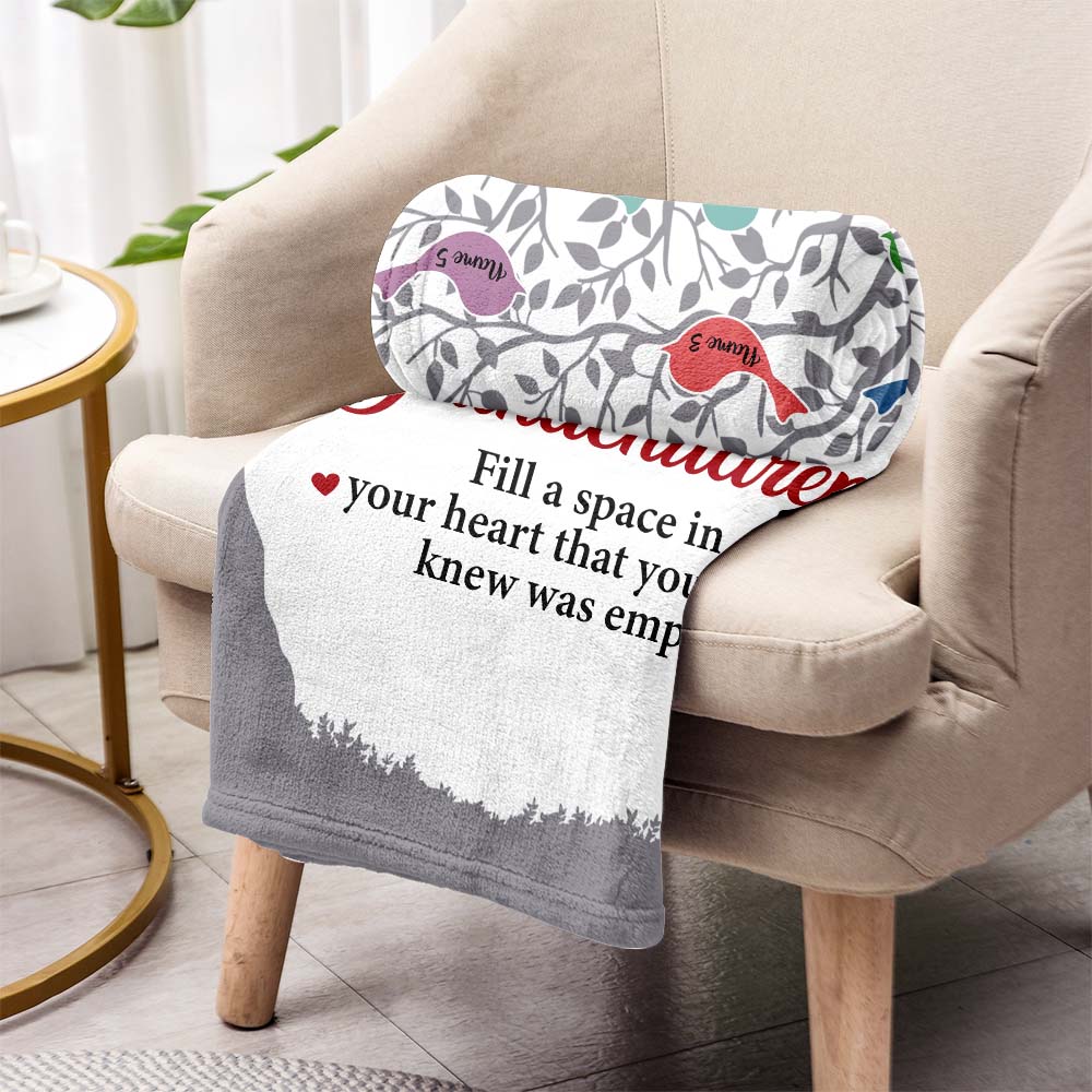 Couverture personnalisée pour grand-mère - Fête des Mères