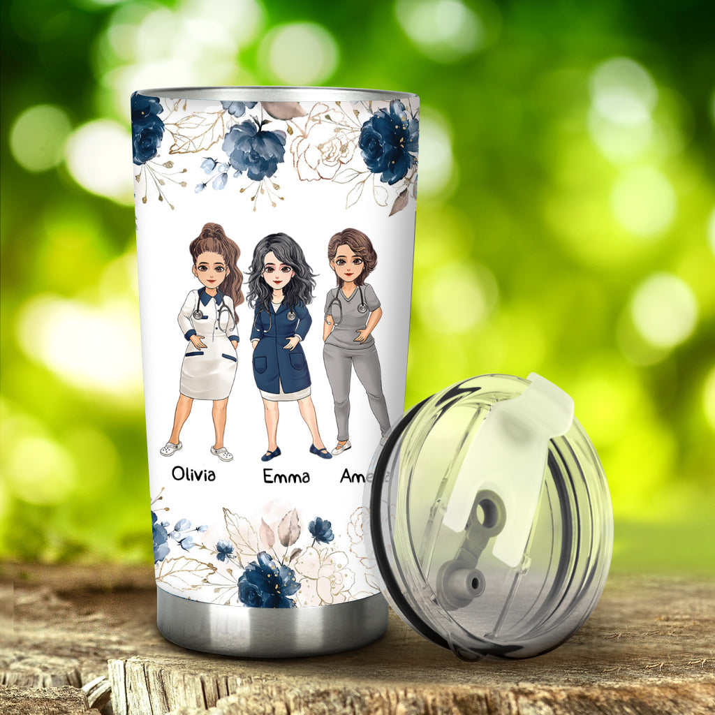 Chance Made Us Colleagues - Personalized Nurse Tumbler