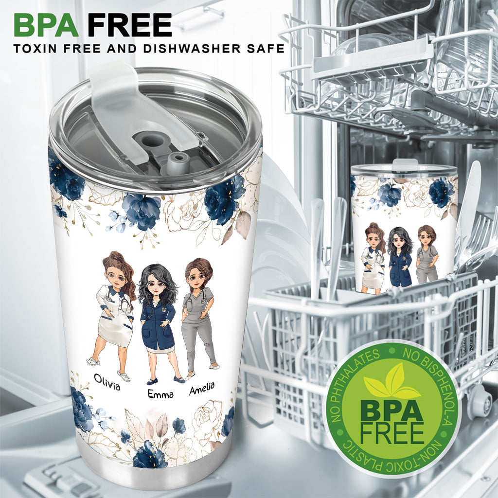 Chance Made Us Colleagues - Personalized Nurse Tumbler