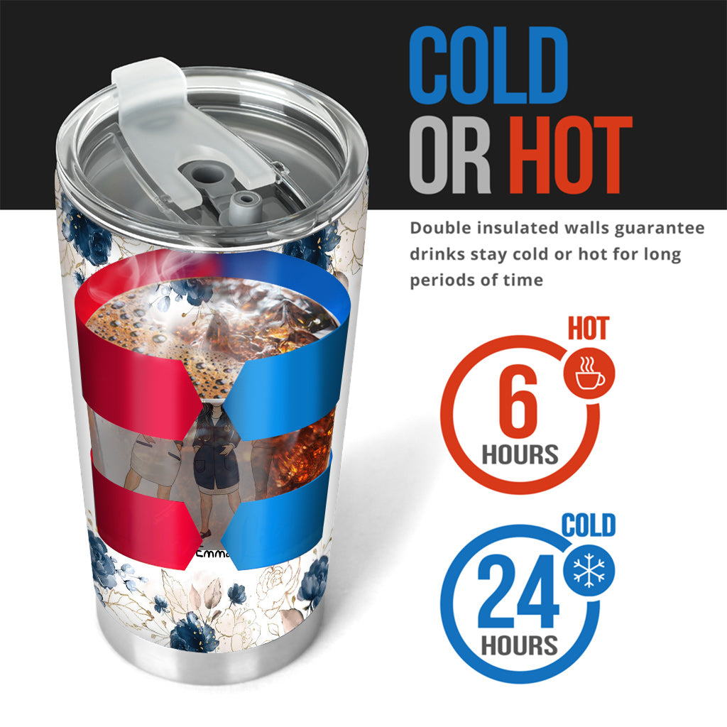 Chance Made Us Colleagues - Personalized Nurse Tumbler