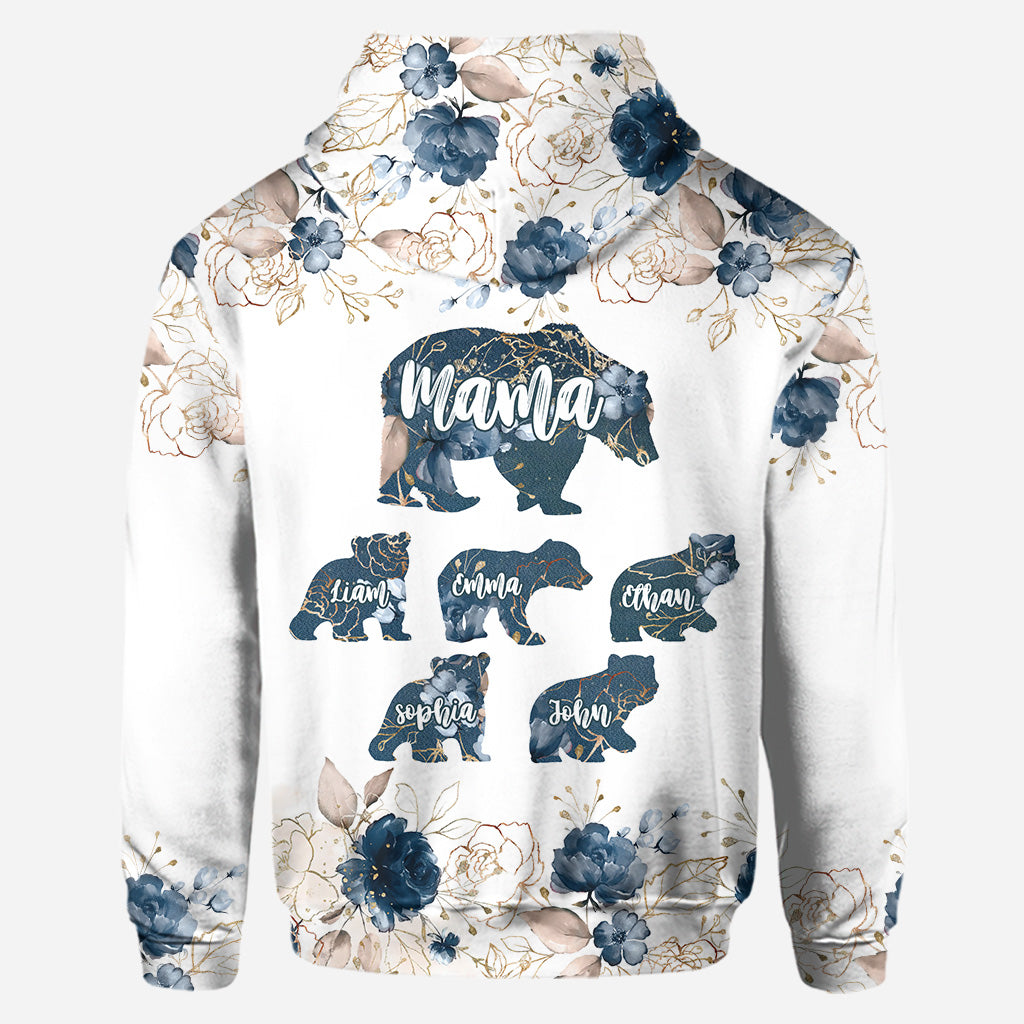 Monde Magique - Sweat à capuche et legging personnalisés pour maman