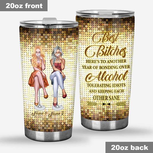 Drunk Besties - Personalized Tumbler