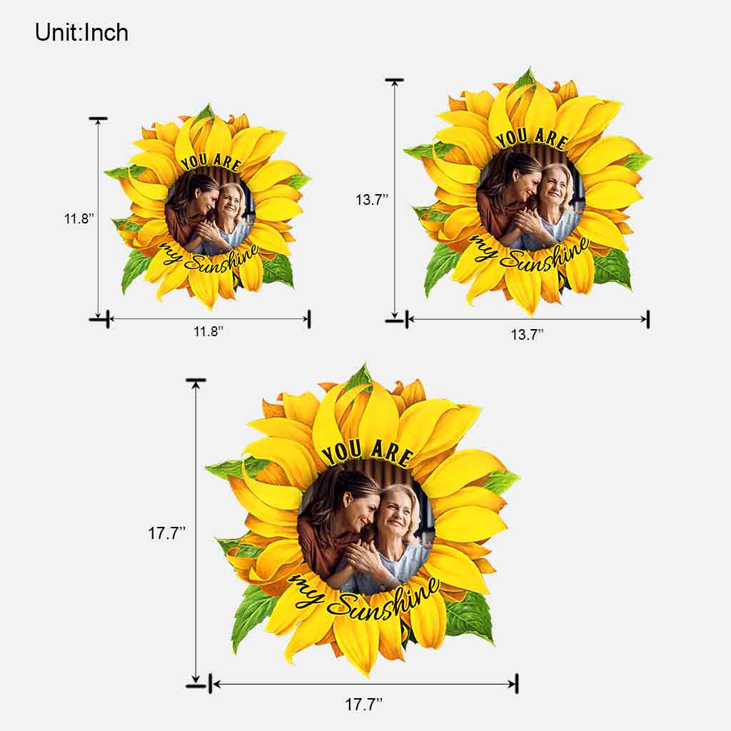 Tu es mon rayon de soleil - Panneau en bois personnalisé pour maman
