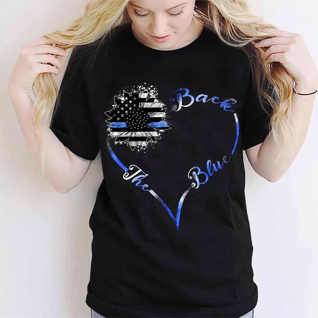 Ligne bleue - T-shirt et sweat à capuche pour policier 062021