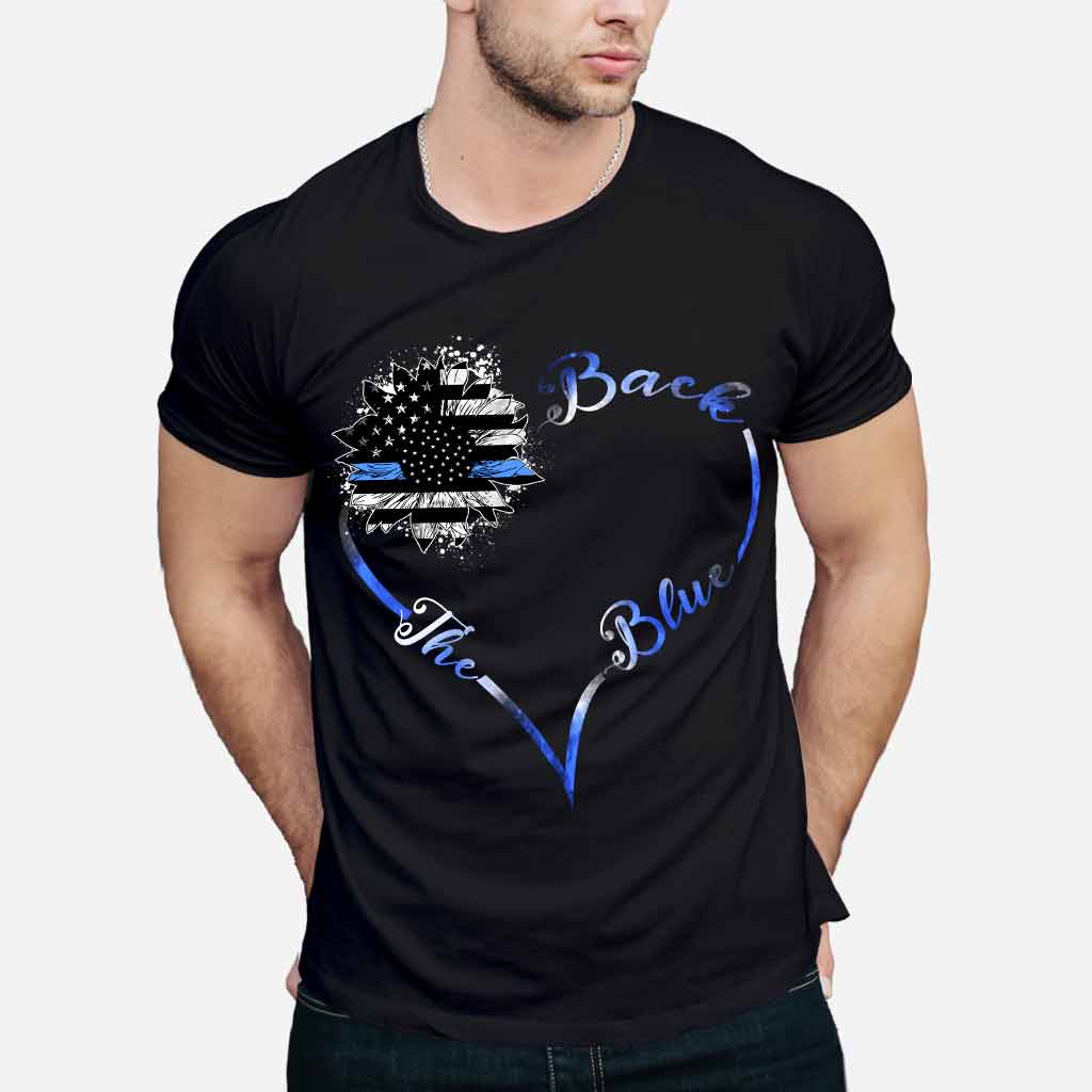 Ligne bleue - T-shirt et sweat à capuche pour policier 062021