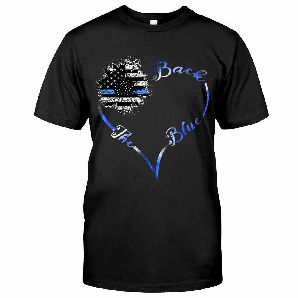 Ligne bleue - T-shirt et sweat à capuche pour policier 062021