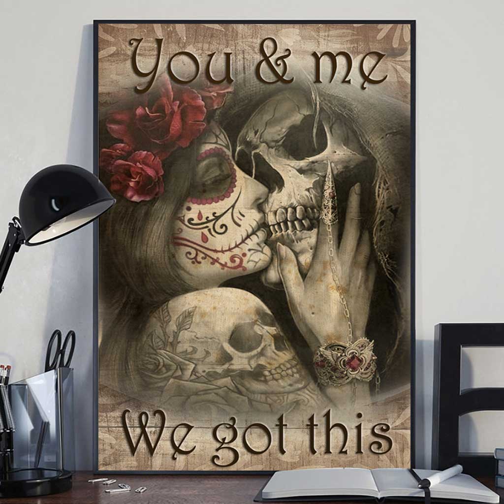 Toi et moi - Affiche Crâne 062021