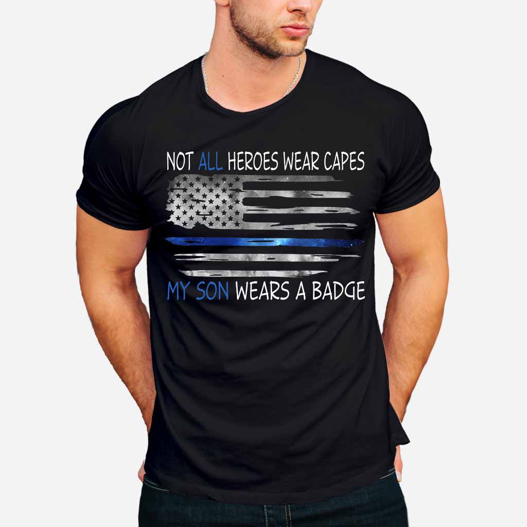 Not All Heroes Wear Capes - Police Officer T-shirt And Hoodie 062021