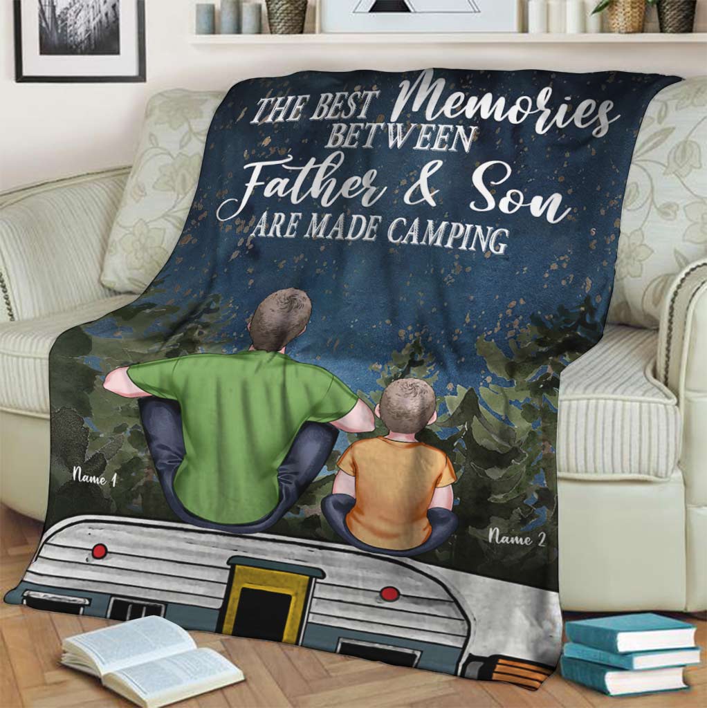 When I'm At My Best - Personalized Camping Blanket