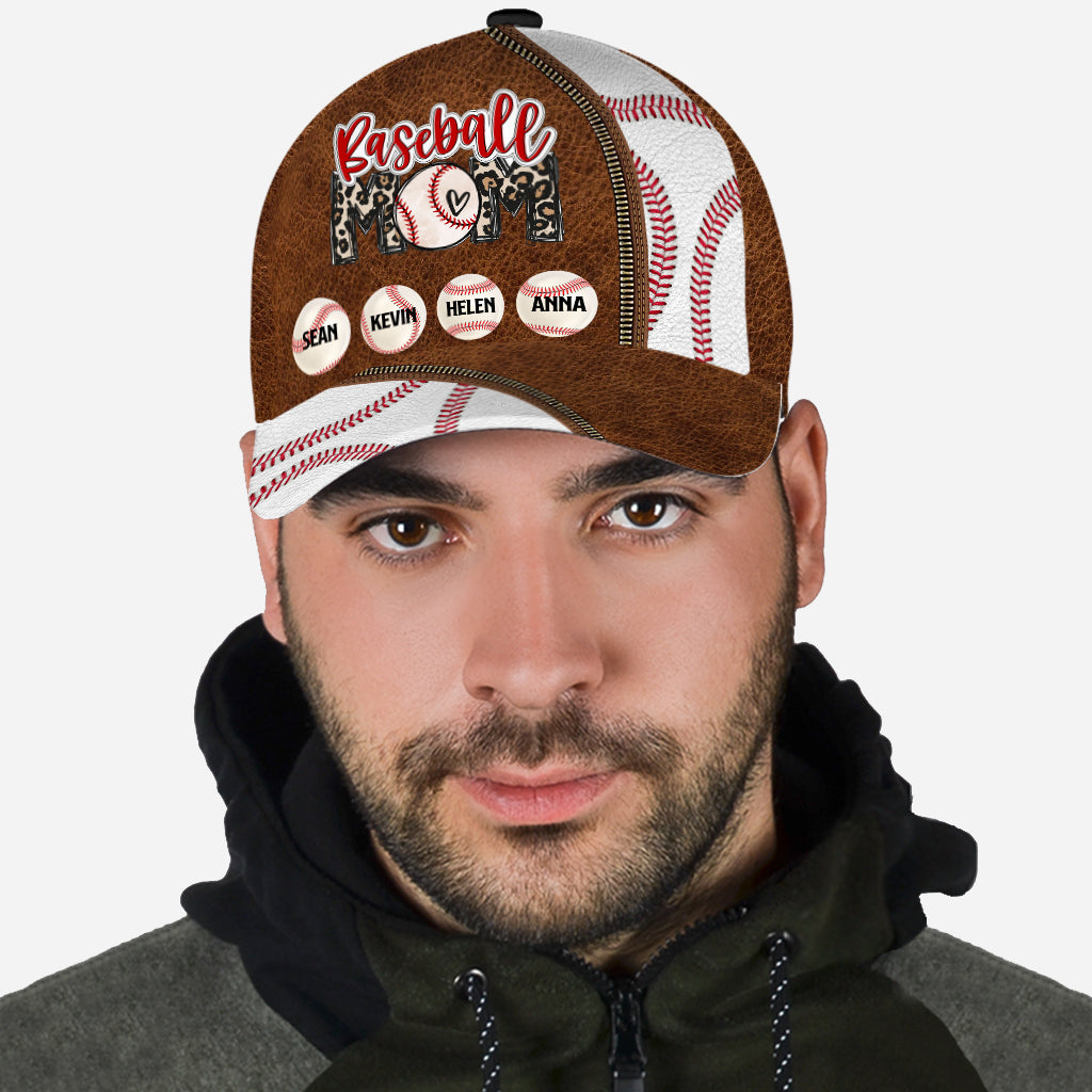 Baseball Mom - Personalized Baseball Classic Cap