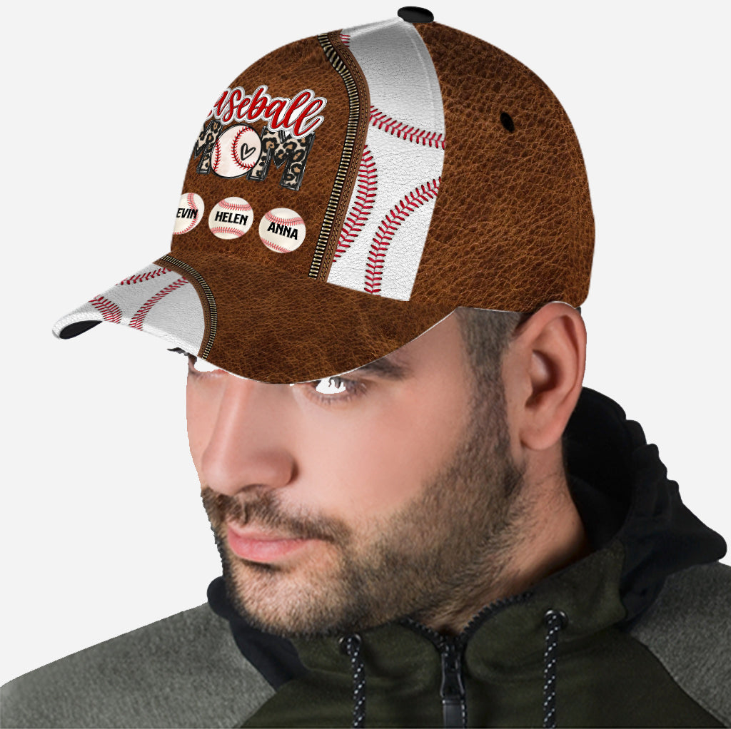 Baseball Mom - Personalized Baseball Classic Cap