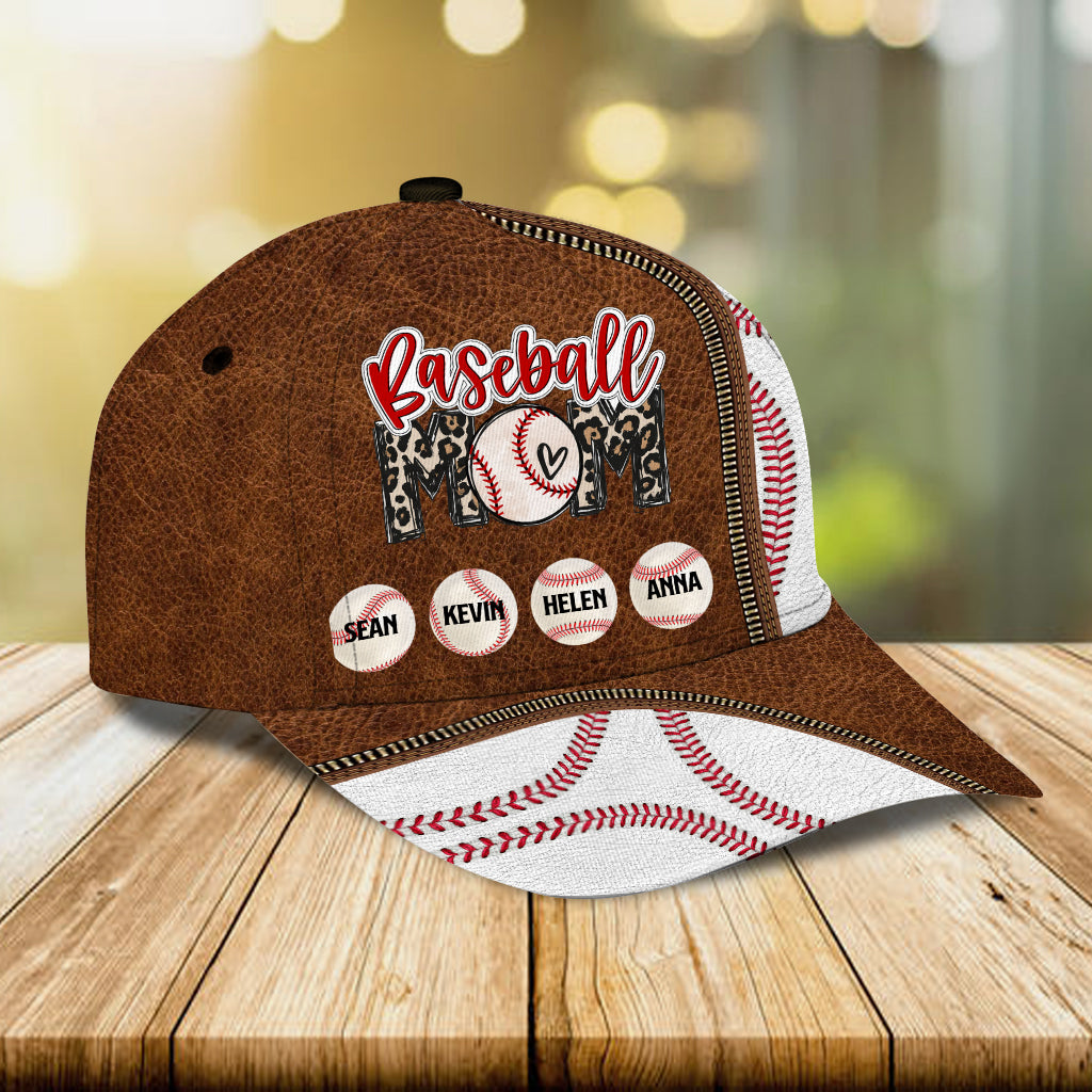 Baseball Mom - Personalized Baseball Classic Cap
