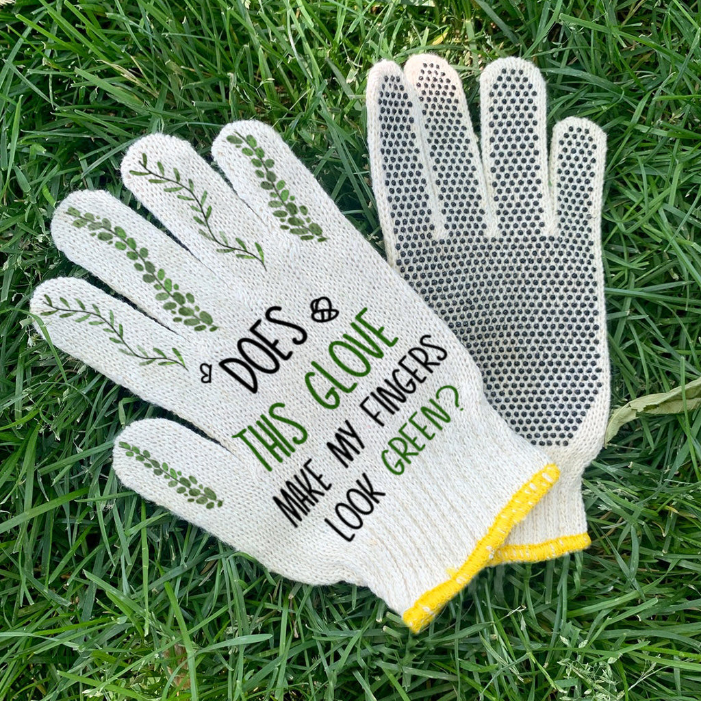 Ce gant me donne-t-il les doigts verts ? – Gants de jardinage personnalisés