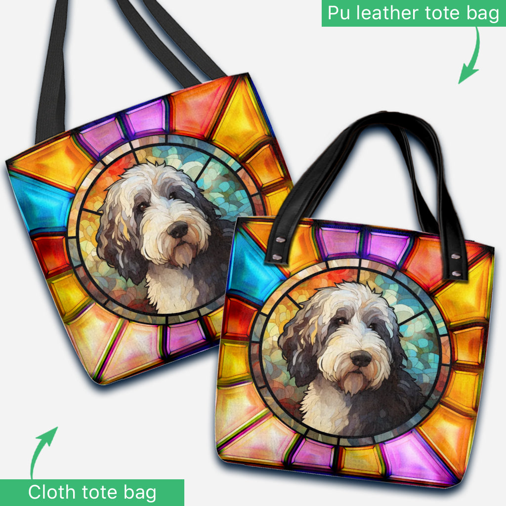 Sac fourre-tout personnalisé pour chien Colorful Paws