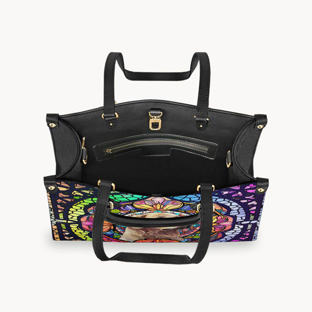 Beautiful Souls - Sac à main en cuir personnalisé pour chien