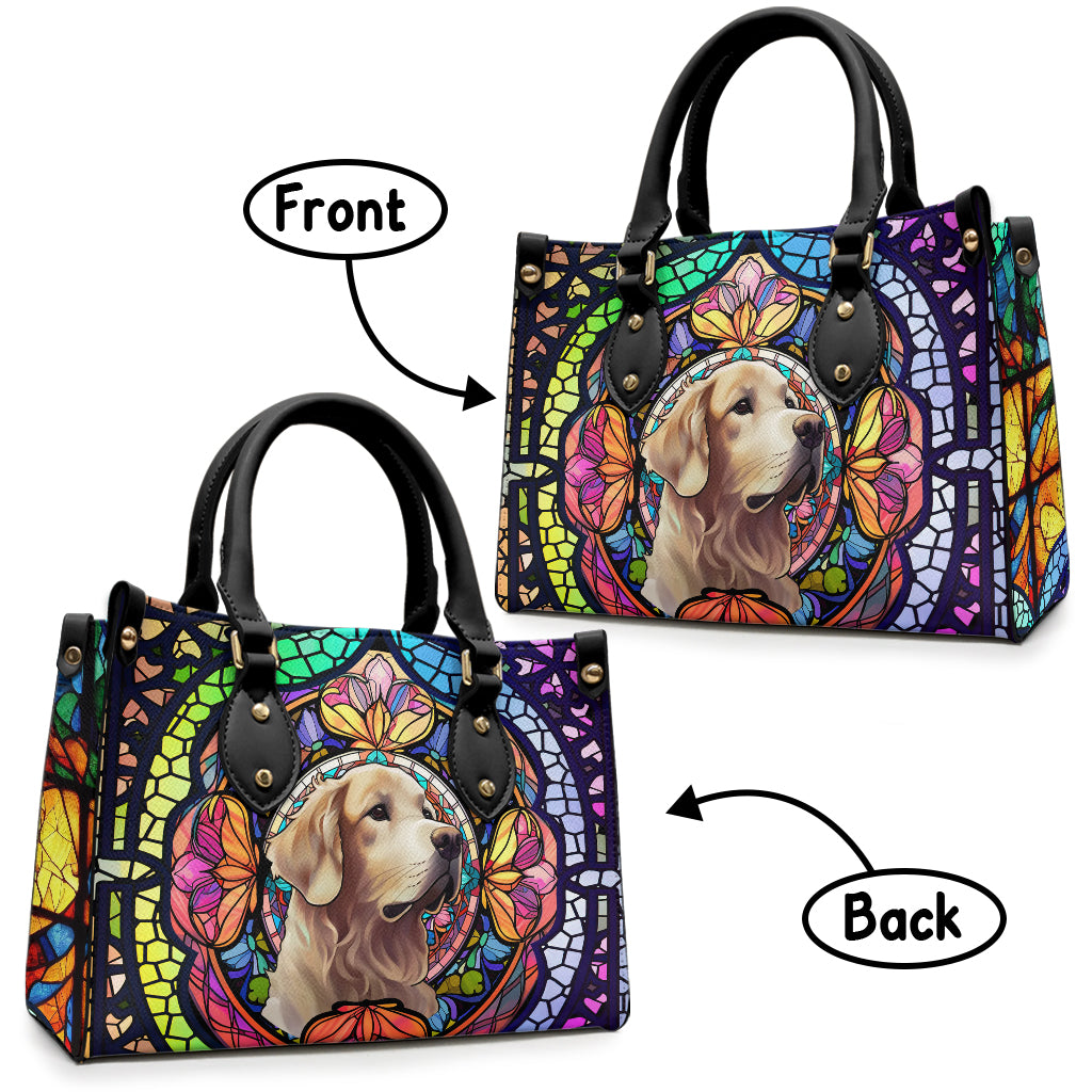 Beautiful Souls - Sac à main en cuir personnalisé pour chien