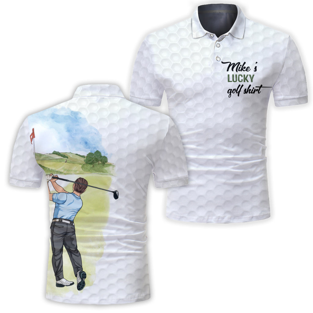 Mon polo de golf porte-bonheur - Polo de golf personnalisé