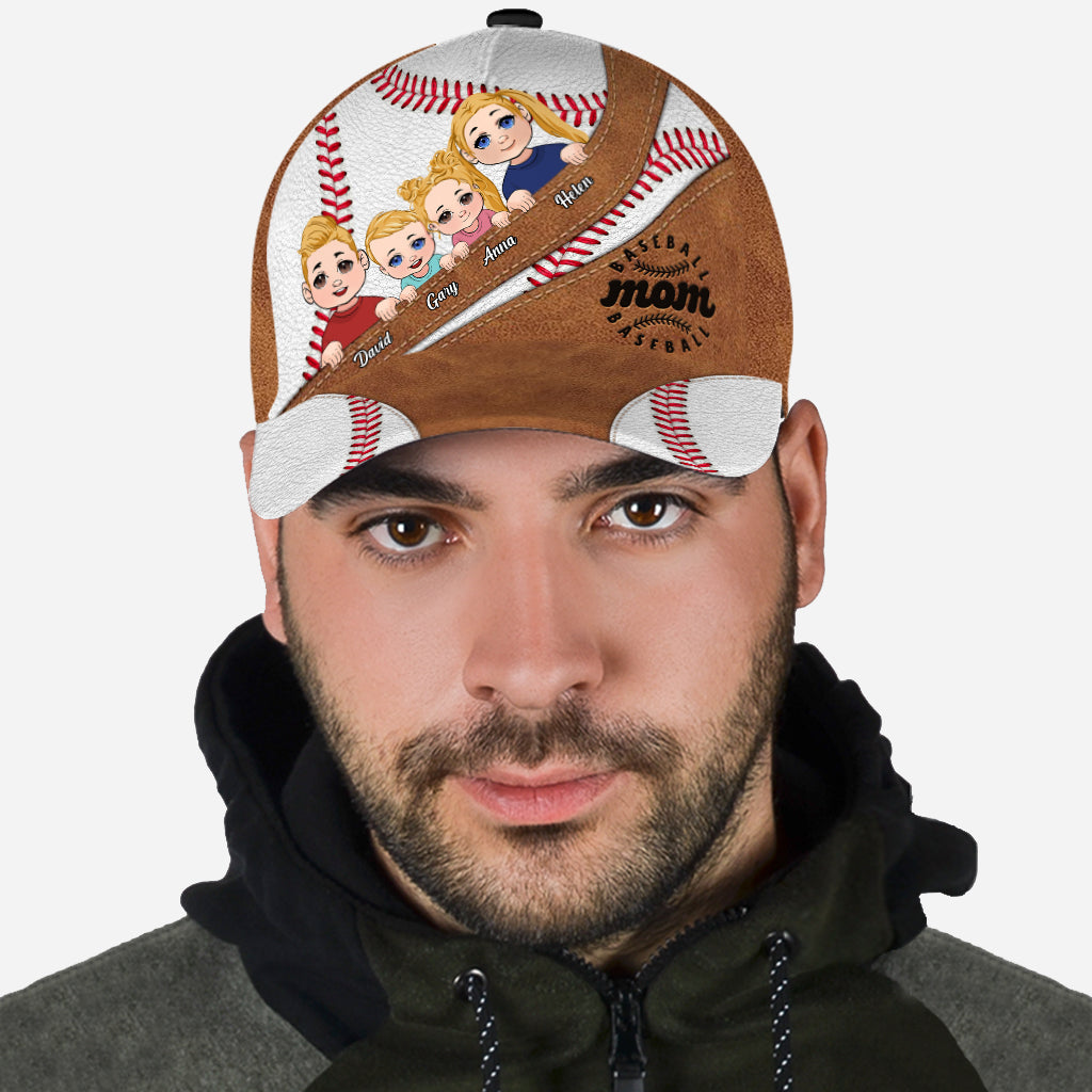 Maman, Grand-mère, Papa - Casquette de baseball classique personnalisée