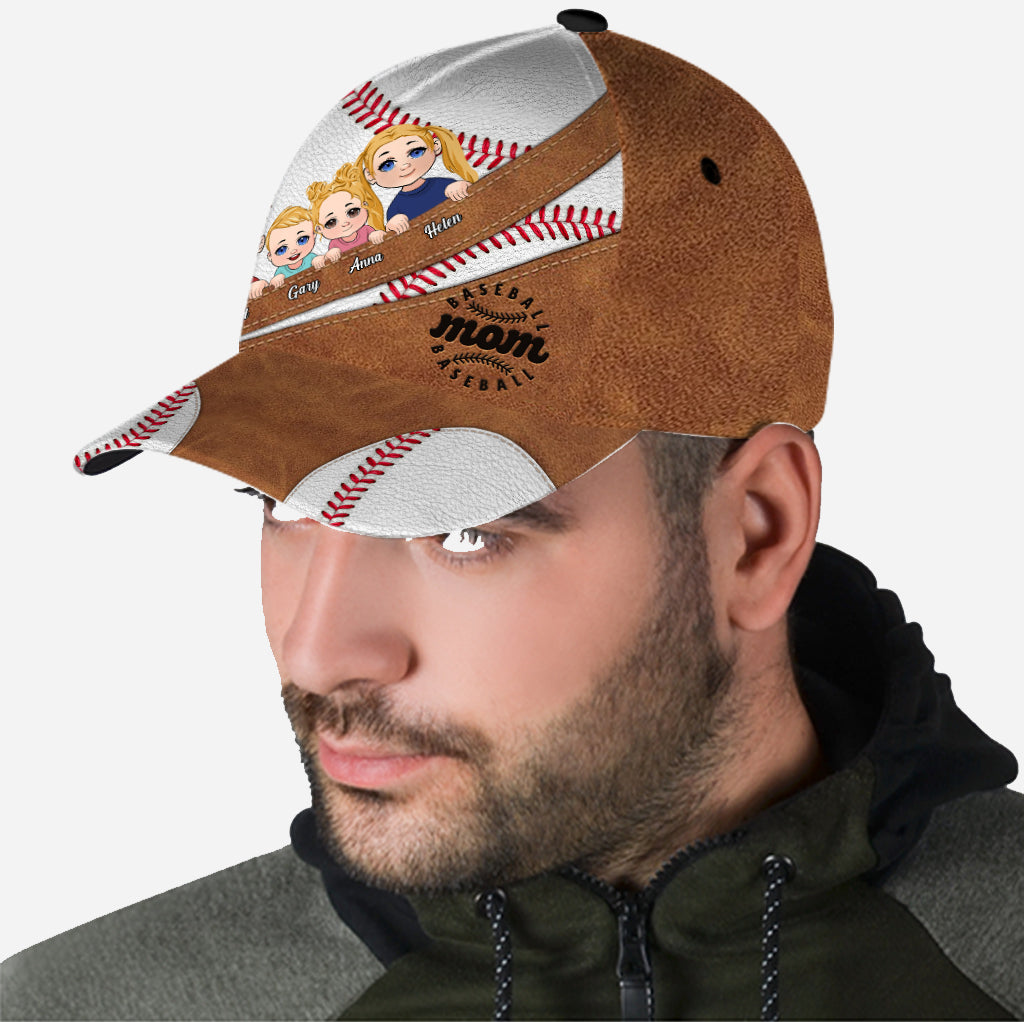 Maman, Grand-mère, Papa - Casquette de baseball classique personnalisée