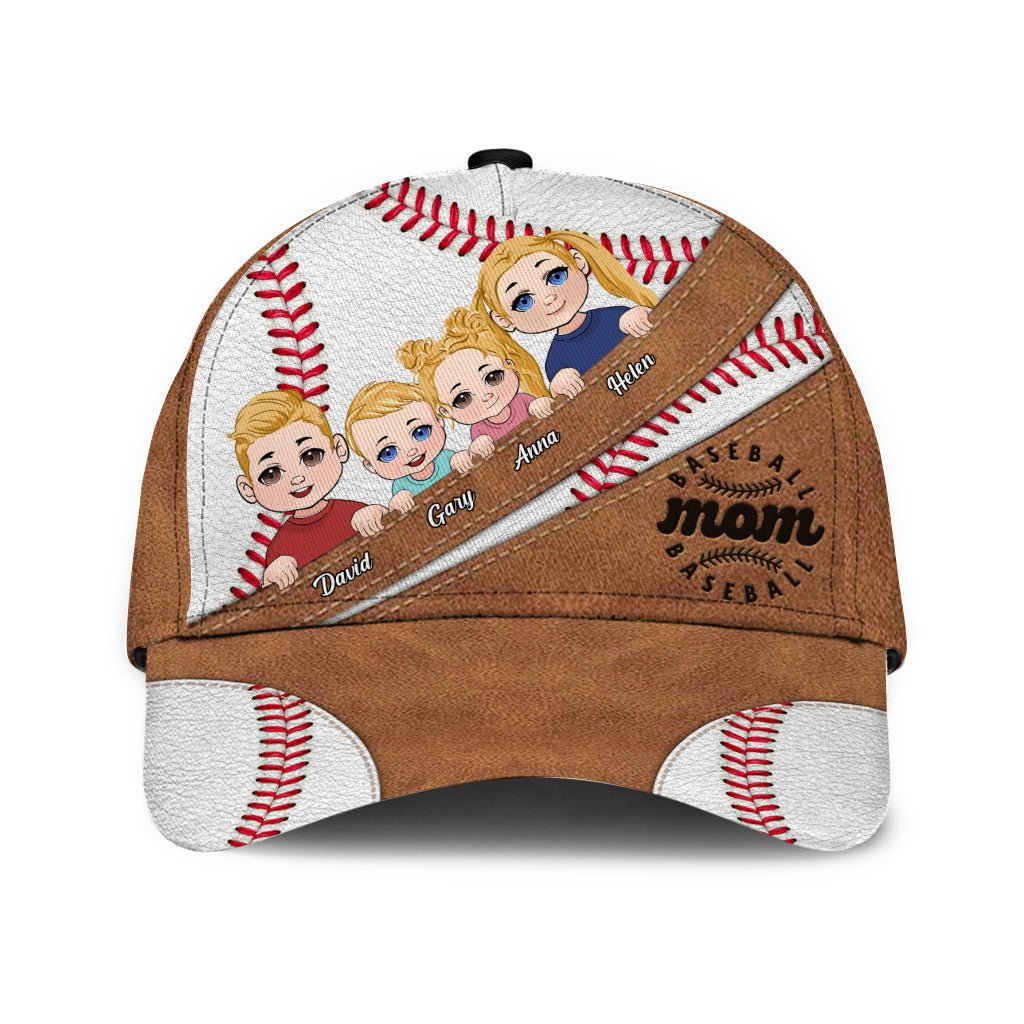 Maman, Grand-mère, Papa - Casquette de baseball classique personnalisée