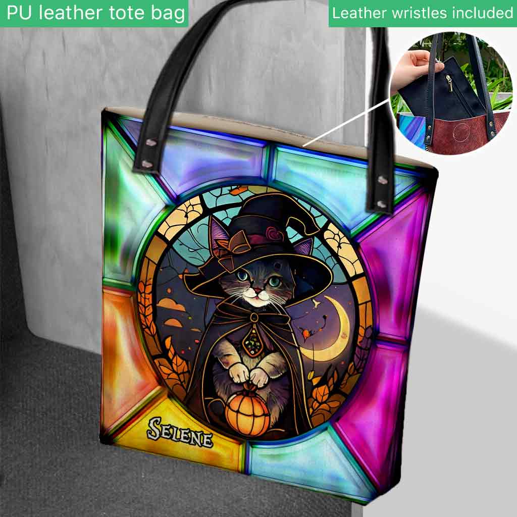 Bonjour les ténèbres, mon vieil ami - Sac fourre-tout chat noir personnalisé