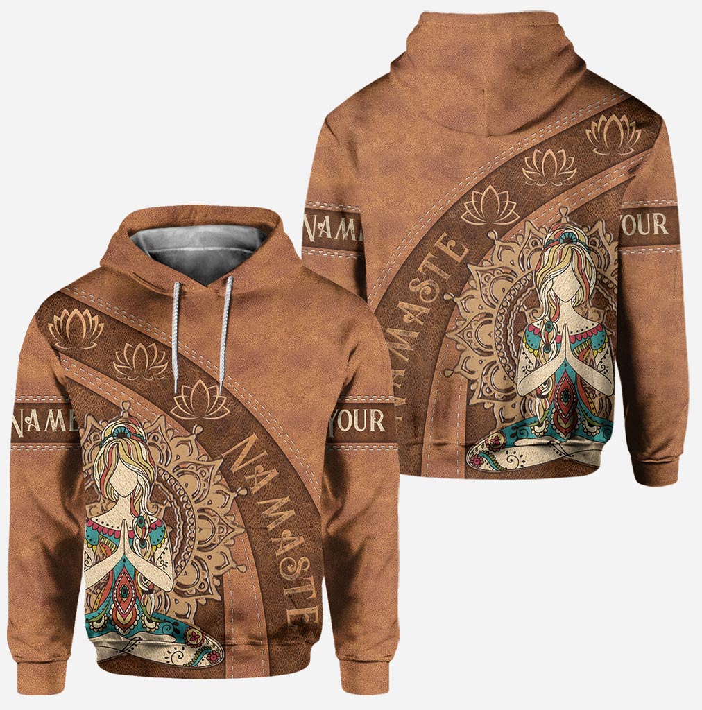 Namaste - Personalized Yoga Hoodie and Leggings