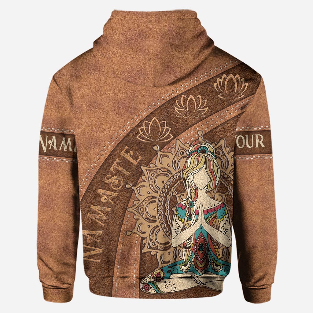 Namaste - Personalized Yoga Hoodie and Leggings