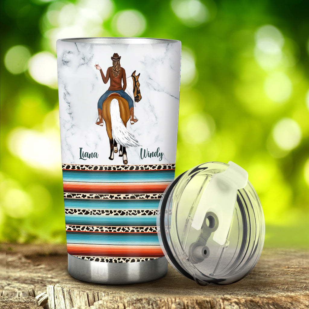 C'est moi, je suis des filles - Gobelet personnalisé à motif cheval