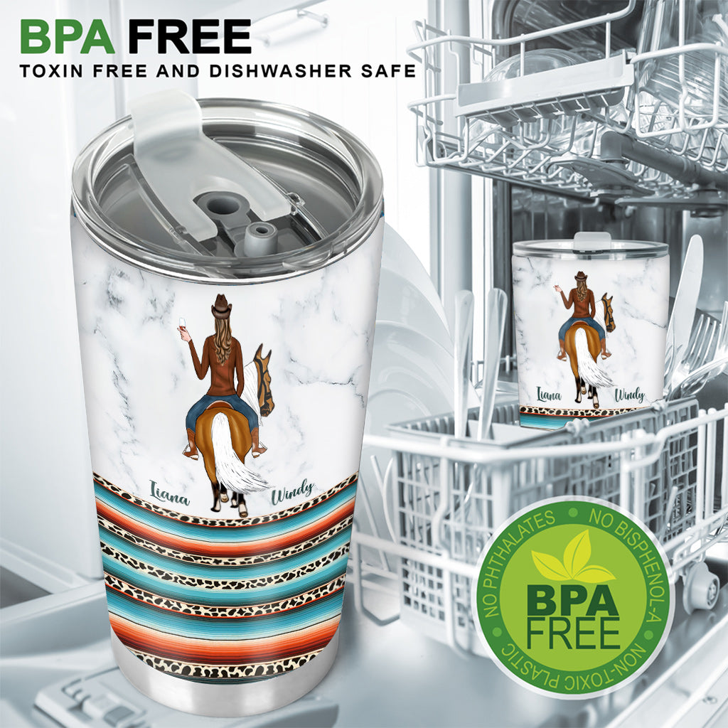 C'est moi, je suis des filles - Gobelet personnalisé à motif cheval