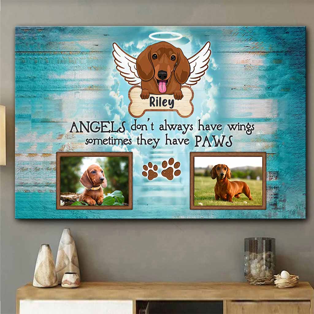 Je te le dis - Toile et affiche personnalisées pour chien