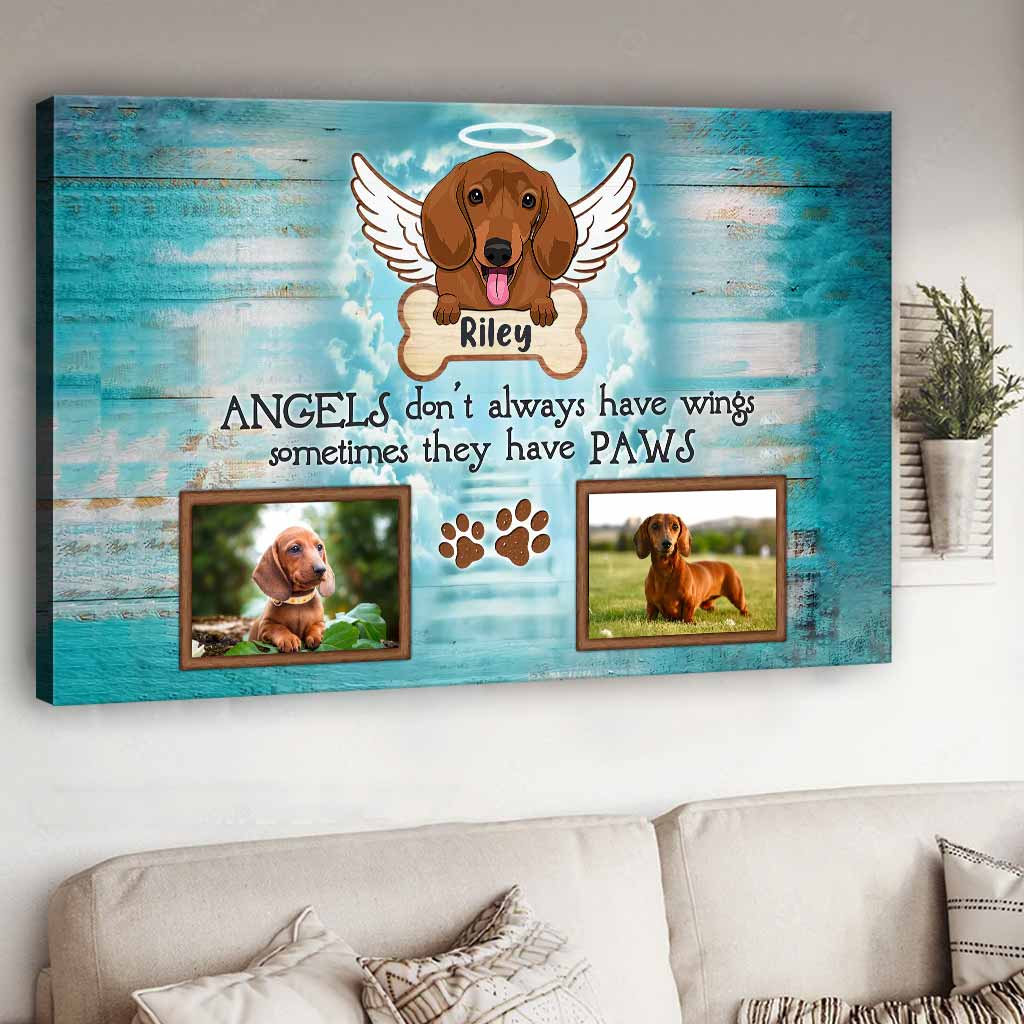 Je te le dis - Toile et affiche personnalisées pour chien
