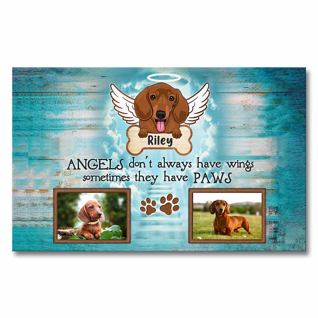 Je te le dis - Toile et affiche personnalisées pour chien