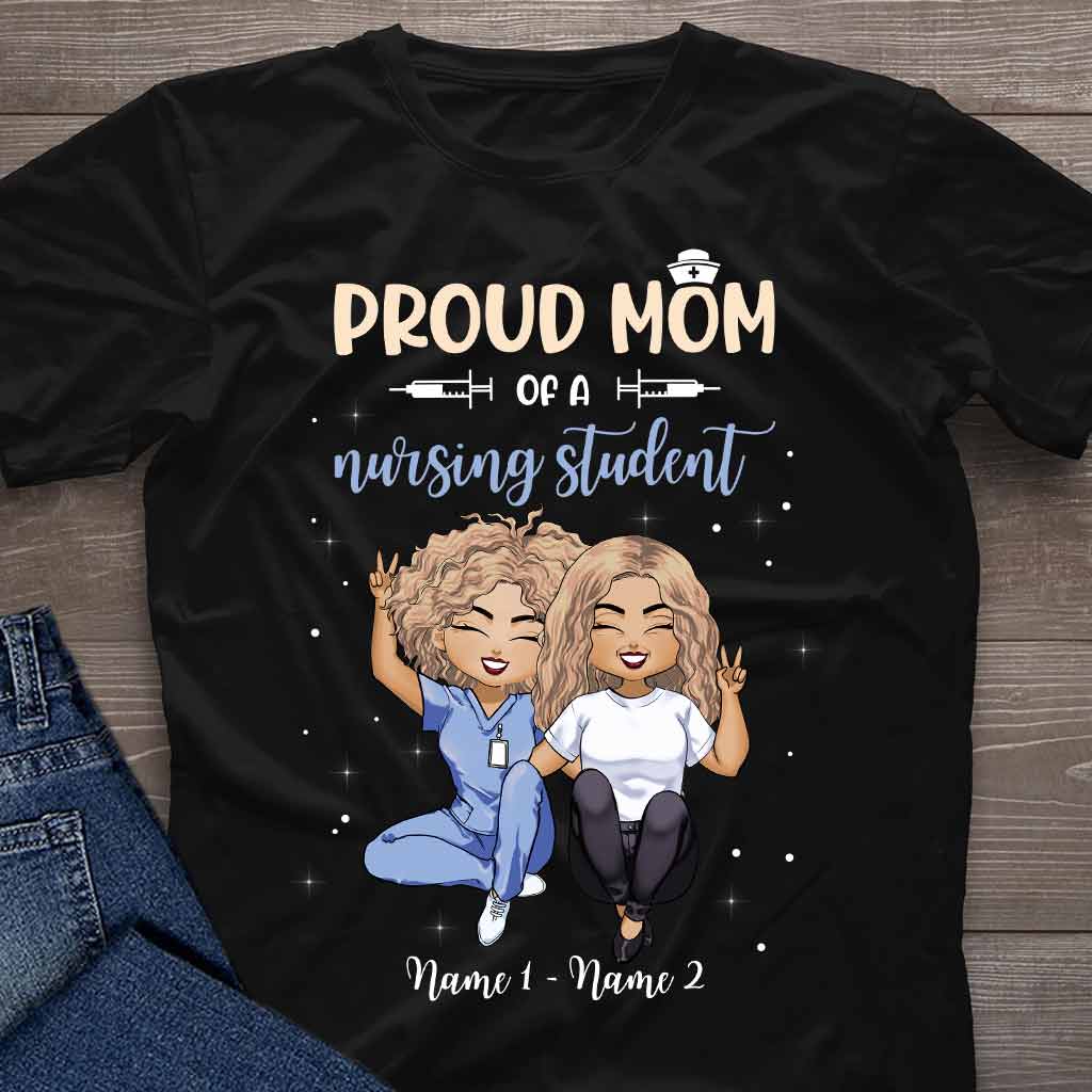 Le meilleur type de maman - T-shirt et sweat à capuche personnalisés pour la fête des mères (infirmière)