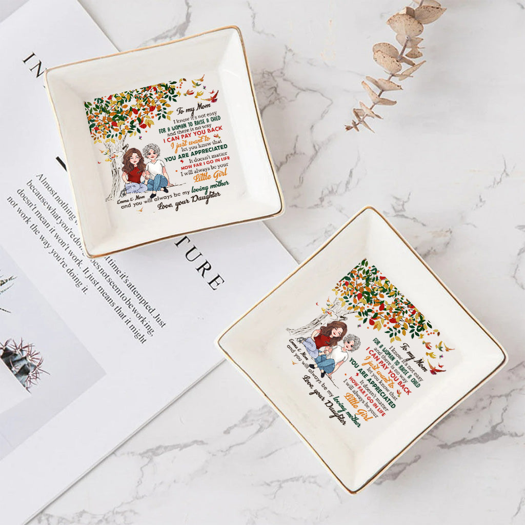 Je sais que ce n'est pas facile - Porte-bijoux personnalisé pour la fête des mères