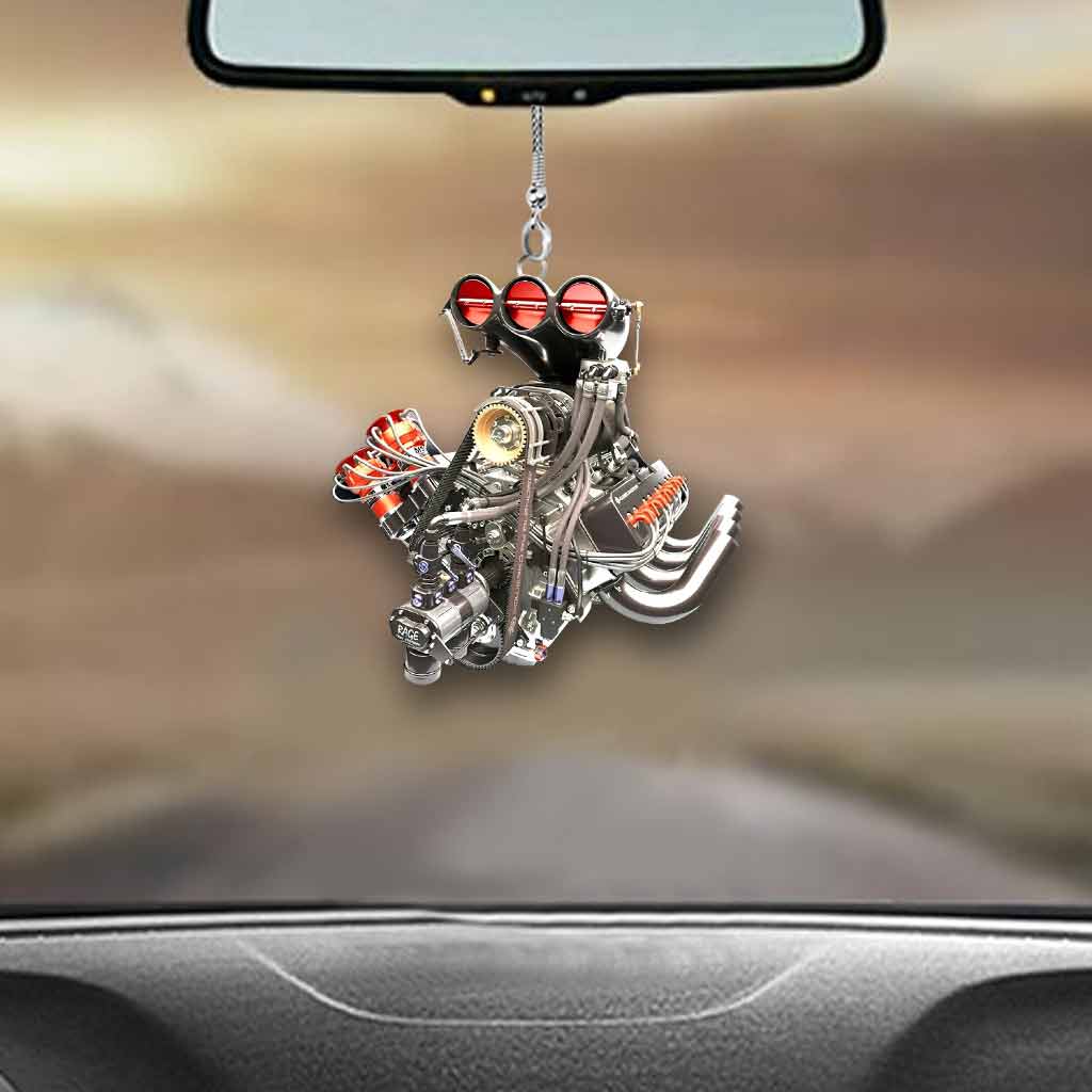 Racing Engine - Racing Car Ornament (Printed On Both Sides) 062021