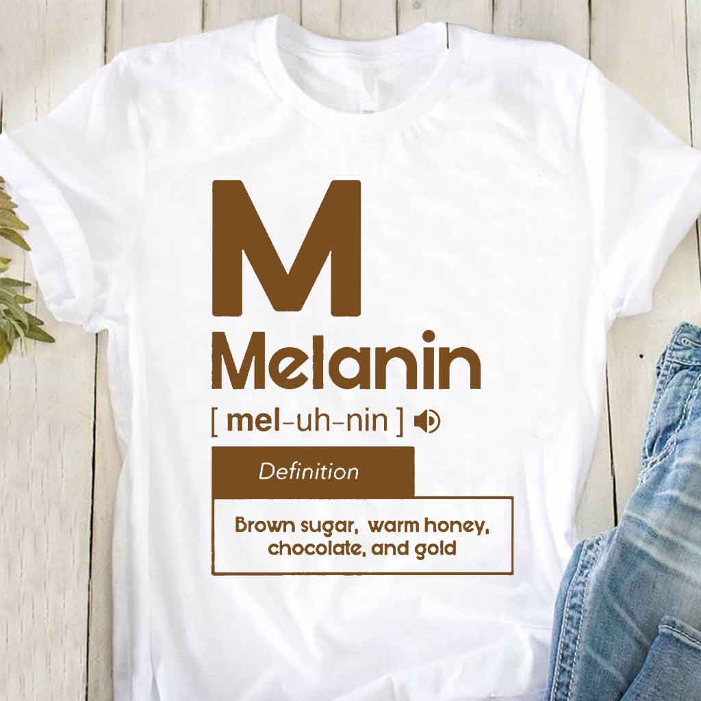 Mélanine - T-shirt et sweat à capuche afro-américain 062021
