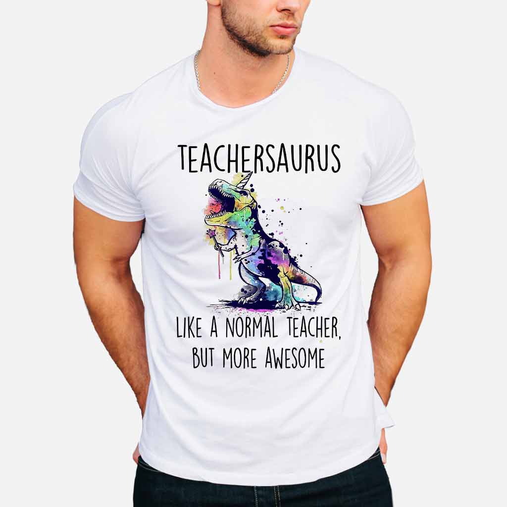 T-shirt et sweat à capuche Teachersaurus 062021