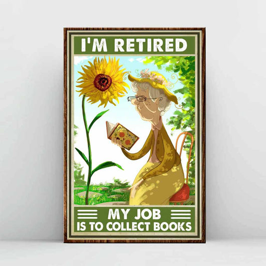 Retraité - Affiche de livre 062021