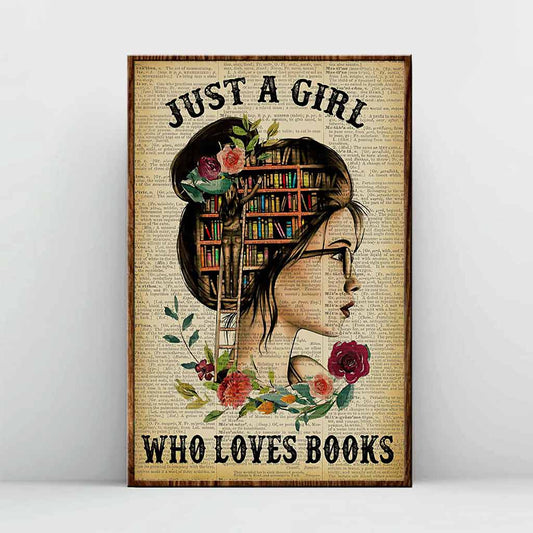 Juste une fille - Affiche du livre 062021