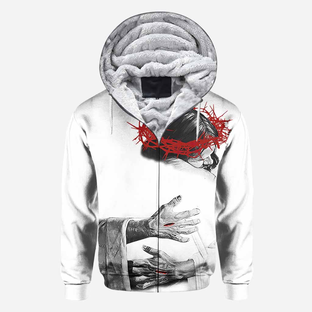 Dans les bras du Seigneur - T-shirt et sweat à capuche « Dieu partout » 062021