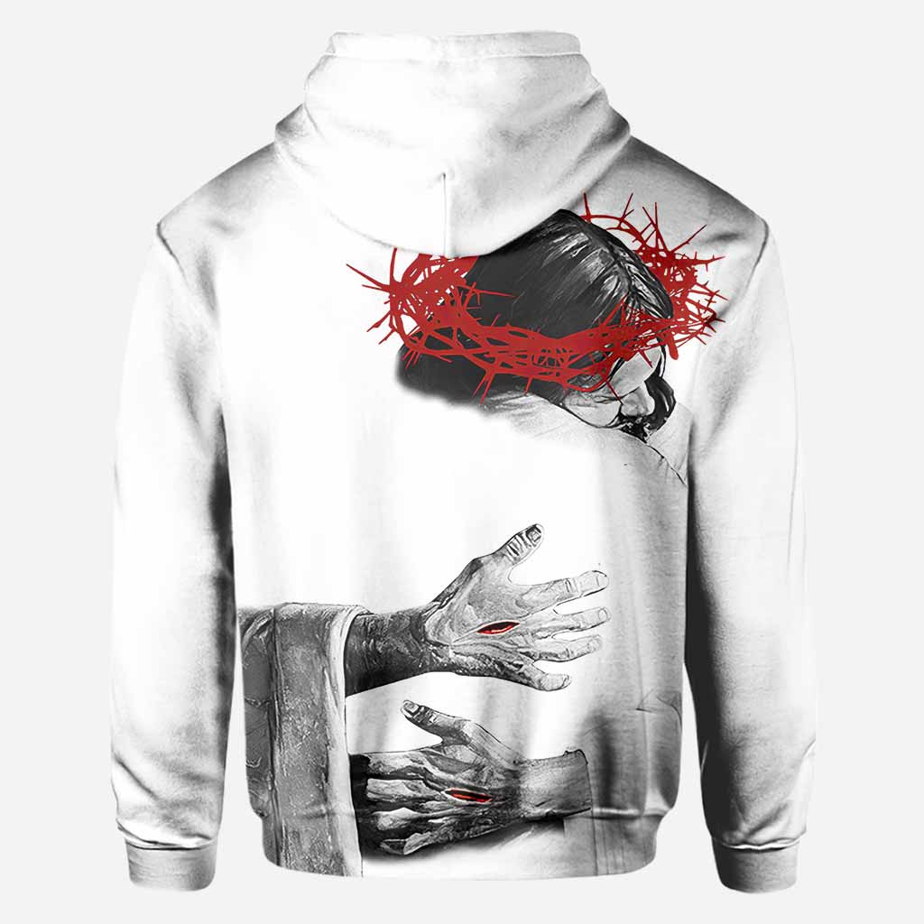 Dans les bras du Seigneur - T-shirt et sweat à capuche « Dieu partout » 062021