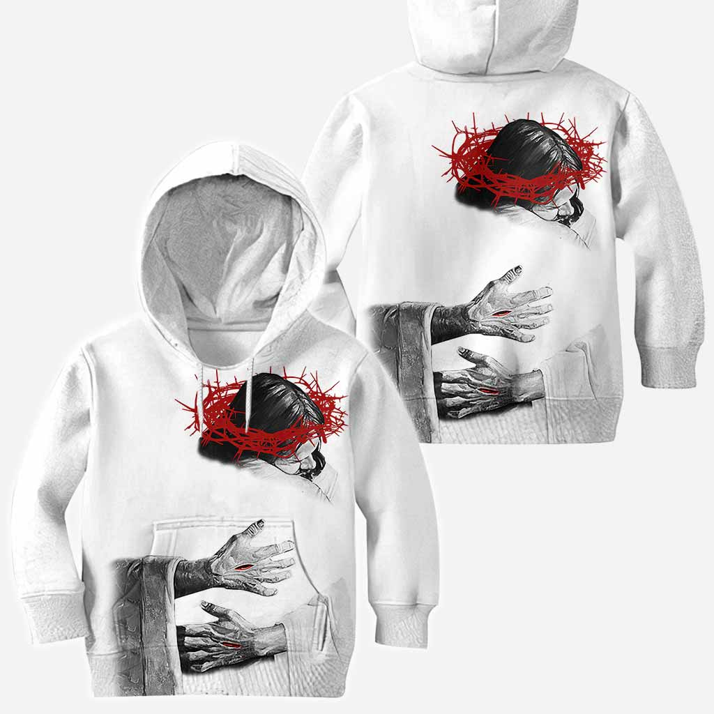 Dans les bras du Seigneur - T-shirt et sweat à capuche « Dieu partout » 062021