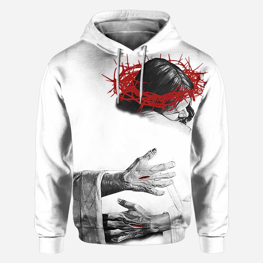 Dans les bras du Seigneur - T-shirt et sweat à capuche « Dieu partout » 062021